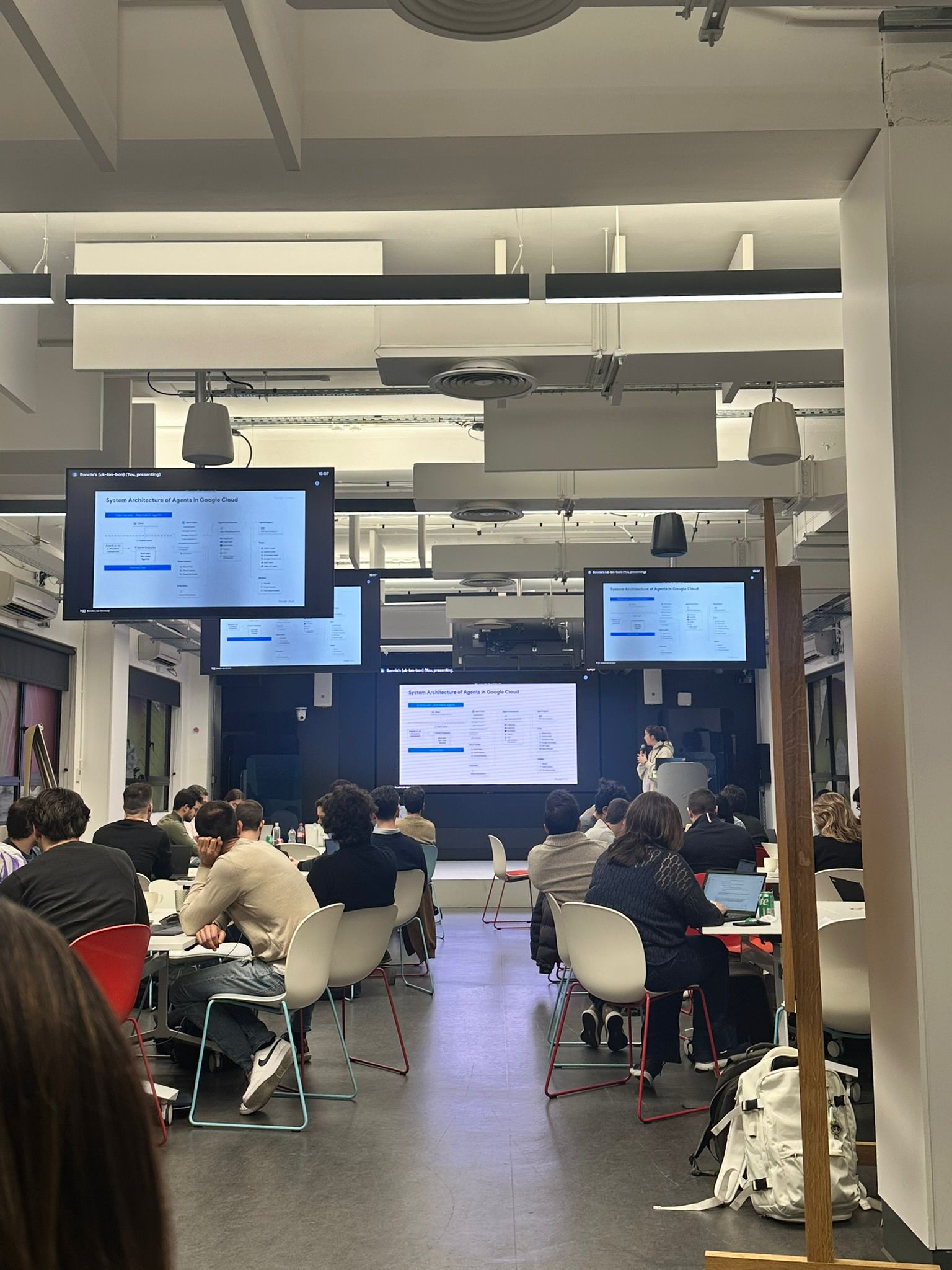 System Architecture of Agents in Google Cloud